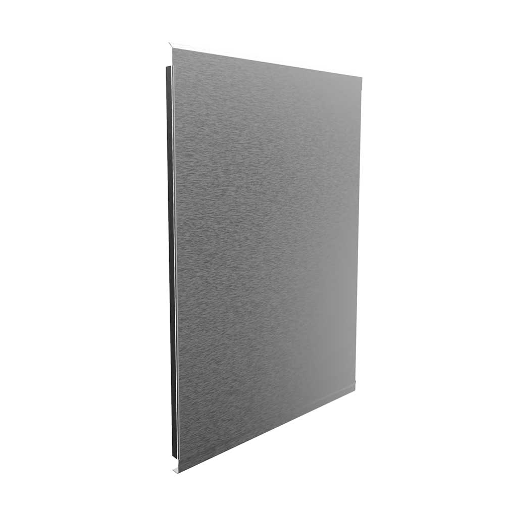 FB finished back - stainless steel pegboard accessories