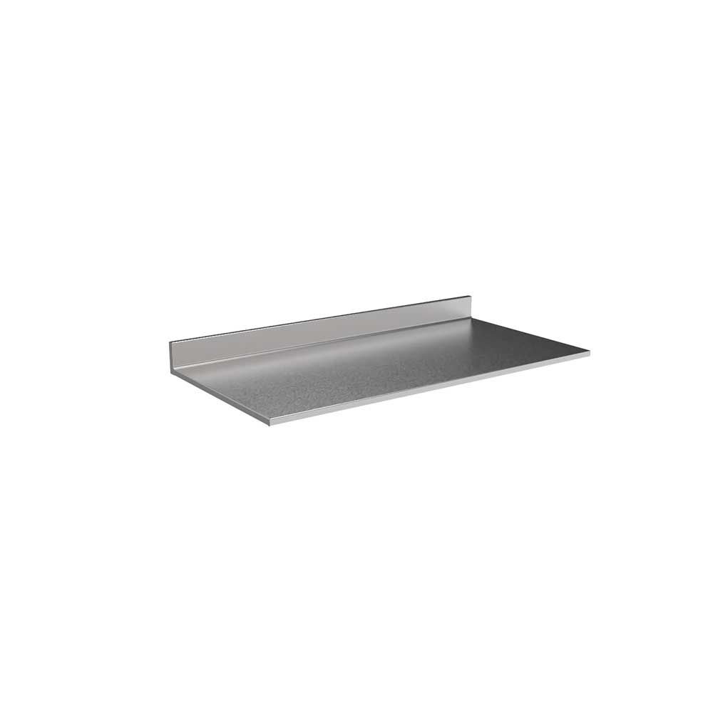 Stainless Steel Countertop with Backsplash