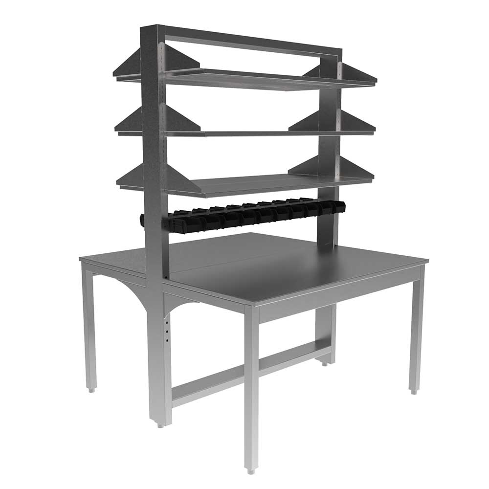 WBK Stainless Steel Double Work Bench