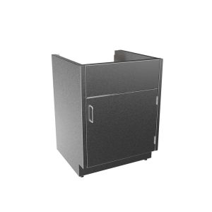 SBC3224-SK-RH Stainless Steel ADA Height Sink Base Cabinet