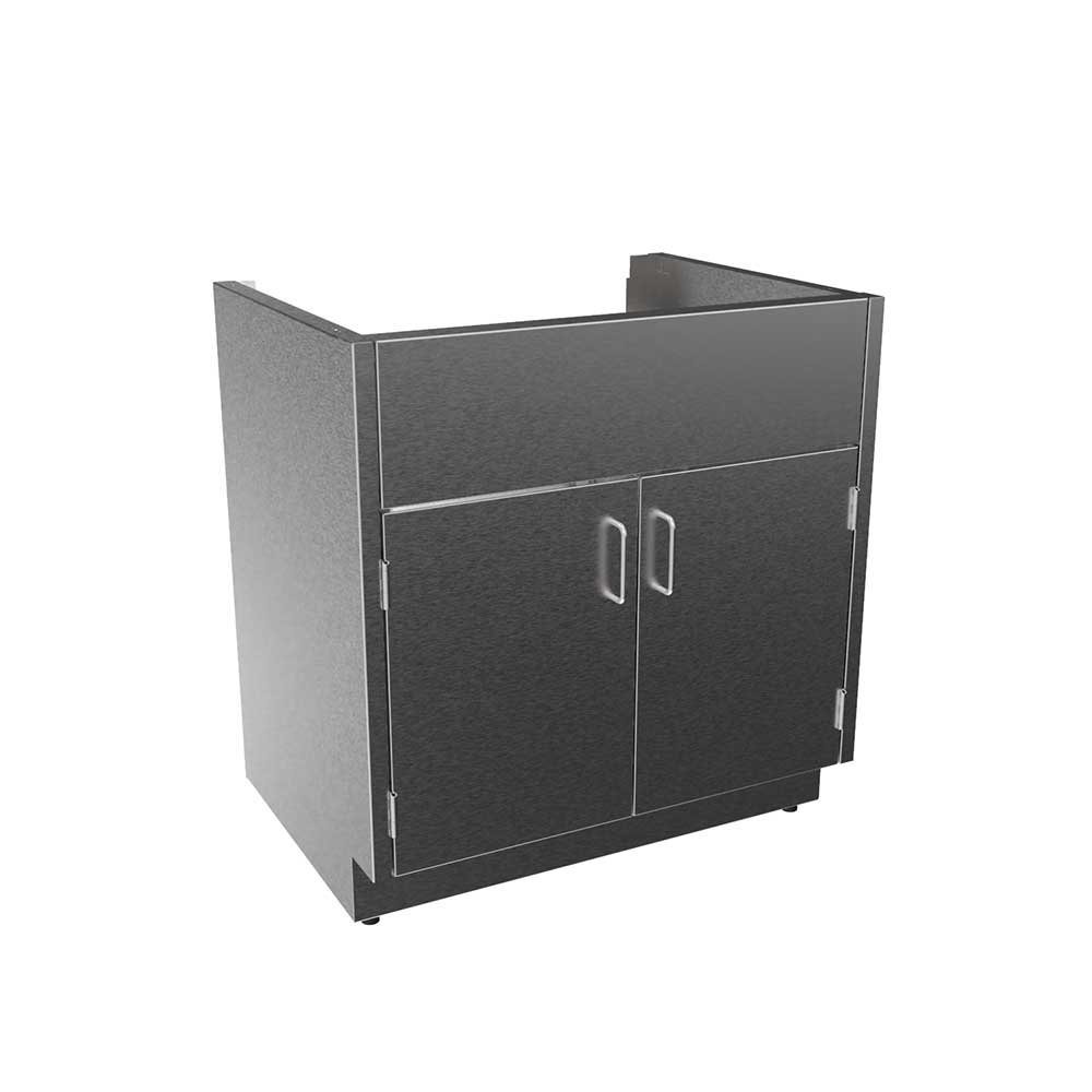 SBC3230-SK Stainless Steel ADA Height Sink Base Cabinet