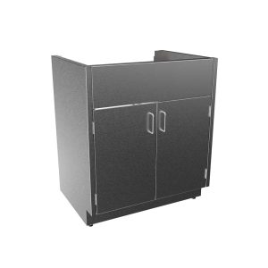 SBC3530-SK Stainless Steel Standing Height Sink Base Cabinet